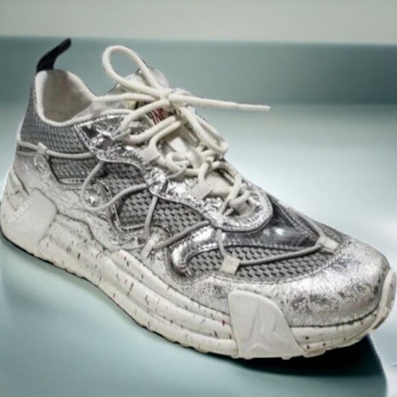 Moncler Women's Compassor Sneakers in Silver 39~$730 - Picture 1 of 15